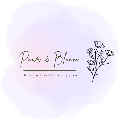Pour & Bloom logo
